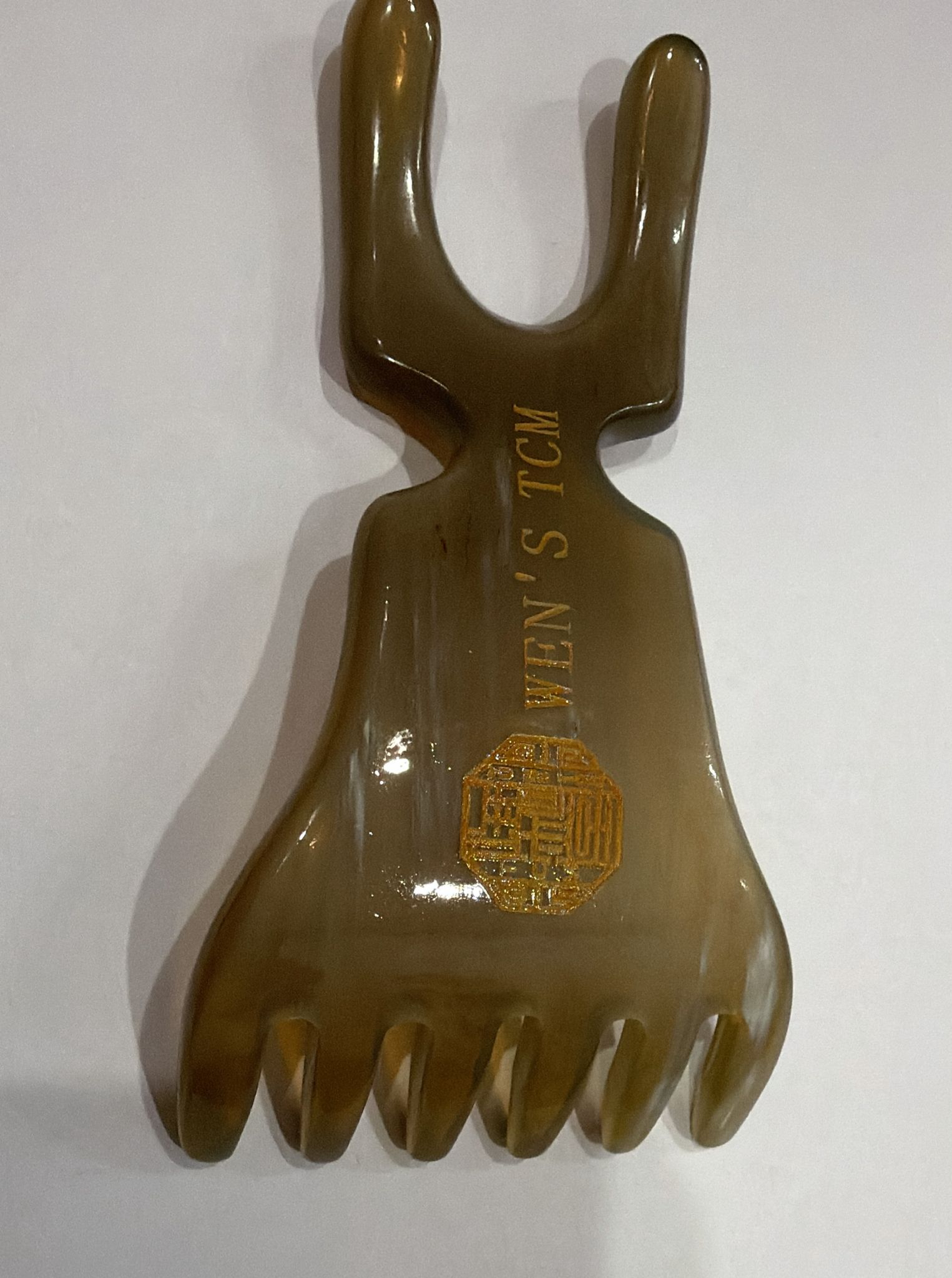Horn Five-prong Head Massager Comb